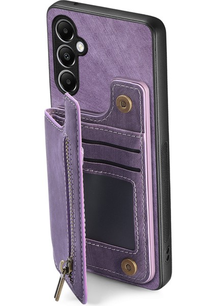 Samsung Galaxy A05S 4g Retro Deri + Tpu Kart Tutucu Kickstand Telefon Kapağı (Yurt Dışından) modelleri