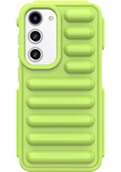 Samsung Galaxy S23 Yumuşak Tpu Çizilmez Nervürlü Arka Kapak (Yurt Dışından)
