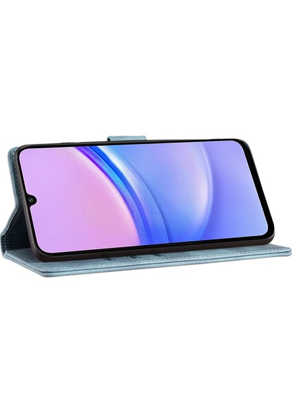 Samsung Galaxy A15 Pu Deri Tpu Iç Telefon Kapağı Kedi Aşkı (Yurt Dışından)