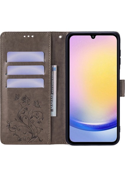 Samsung Galaxy A25 5g Pu Deri Telefon Folyo Kapağı (Yurt Dışından)
