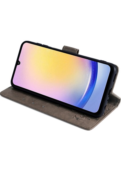 Samsung Galaxy A25 5g Pu Deri Telefon Folyo Kapağı (Yurt Dışından)