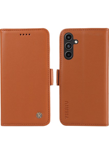 Samsung Galaxy A15 4g Deri Cüzdan Kart Yuvaları Telefon Kılıfı (Yurt Dışından)