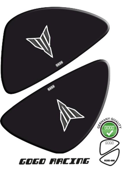 Yamaha Mt25 2014 - 2019 Uyumlu Yan Pad 006