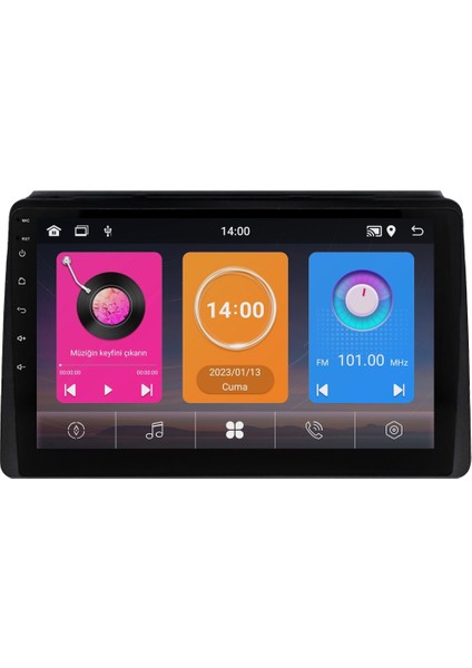 Dacia Duster (2018-2024) Android 14 Multimedya Carplay 10 Inch 8 GB Ram / 128 GB Hafıza CRV-4608XAA