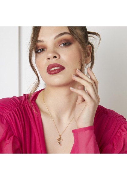 Lale Desenli Kolye indirimleri