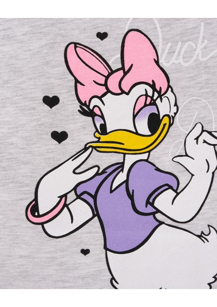 Daisy Duck Baskılı Bisiklet Yaka T-Shirt fiyatları