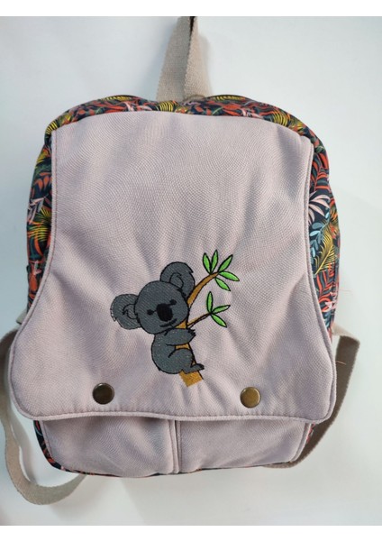 Street Bag Koala Nakışlı Etnik Otantik Bohem Sırt Çantası