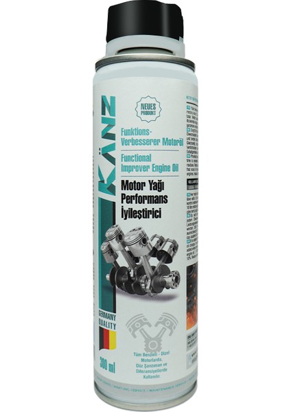 Motor Yağ Performans Iyileştirici 300ML