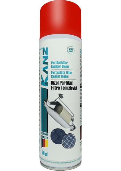 Dizel Partikül Filtre Temizleyici 500ML