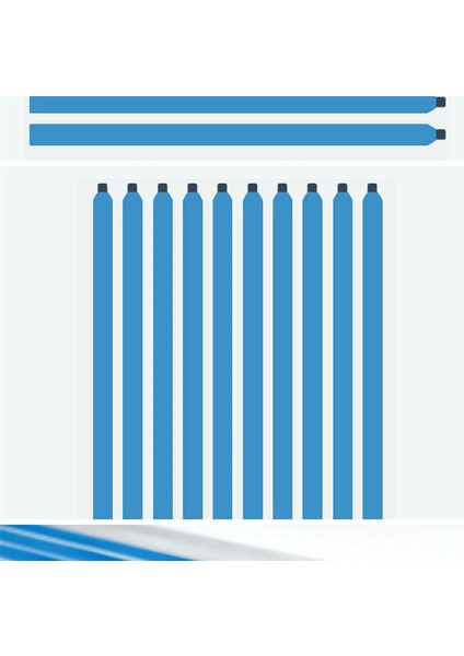 Dell Hp Lenovo Ekran Arkası Bant LCD Montaj Bandı 2 Adet LCD Bant modelleri
