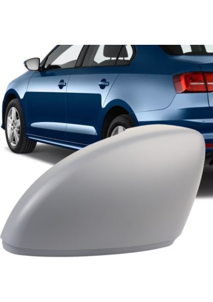JETTA 2015-2018 MODEL ARASI UYUMLU SOL SÜRÜCÜ TARAFI DIŞ AYNA KAPAĞI (ASTARLI)