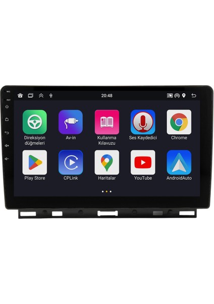 Renault Clio 5 (2020-2023) Android 14 Multimedya - 2 GB Ram - 32 GB Hafıza - Carplay CRV4450XP