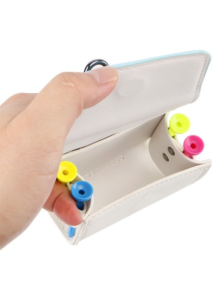 Golf Topu Çanta Kılıfı Renk Bloklu Tees Tutucu 2 Top Için Manyetik Metal Asma Tokası (Yurt Dışından) fırsatları