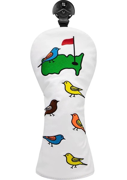 Sürücü, Fairway, Melezler Için Golf Kulübü Kılıfları-Golf Sürücüsü Başörtüsü/golf Fairway Ahşap/hibrit Erkek Golfçü B (Yurt Dışından)