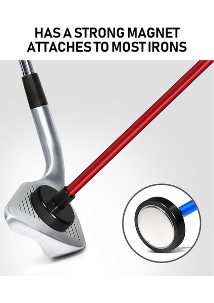 Manyetik Golf Yalan Açısı Aracı Atış Yönü Göstergesi Hizalama Salıncak Eğitim Yardımı Kırmızı (Yurt Dışından) fırsatları