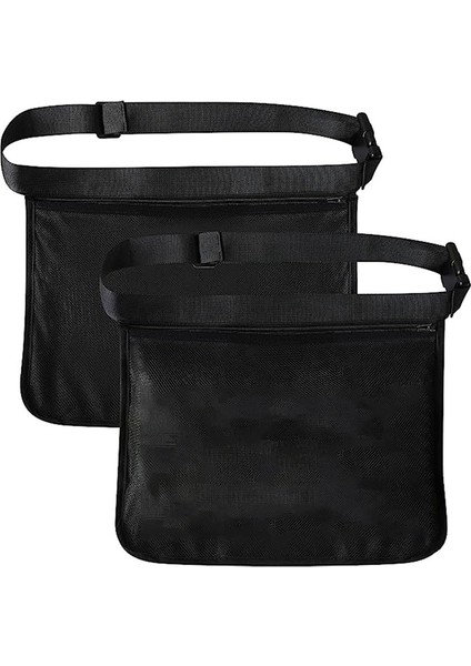 2 Adet Tenis Topu Tutucu, Bant Ayarlanabilir Örgü Çanta Topları Bel Kalça Için Tutucu Çantalar (Yurt Dışından)