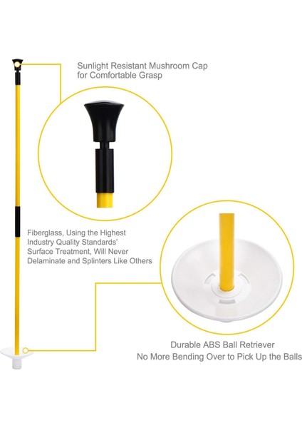 Yeşil Bayraklar Koymak Golf Bayrak Çubuğu Fincan Bayrak Çubuğu Delik Direği Oyun Alanı Bahçe Mavi (Yurt Dışından) fırsatları