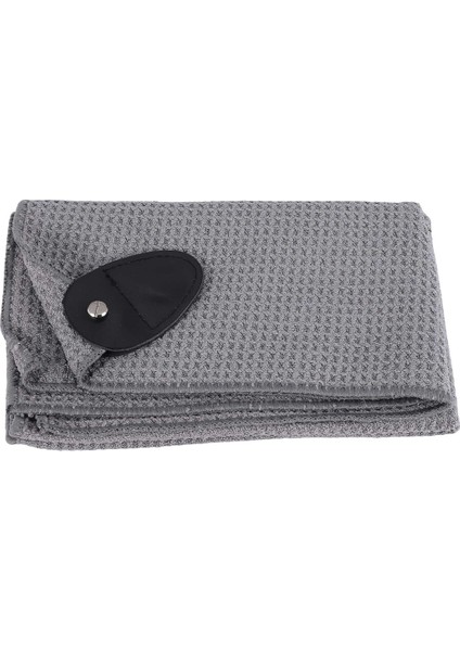 Manyetik Havlu, Golf Arabaları Veya Sopaları Için Derin Cepli Mıknatıslı Katmanlı Mikrofiber Golf Havlusu, Gri (Yurt Dışından) indirimleri