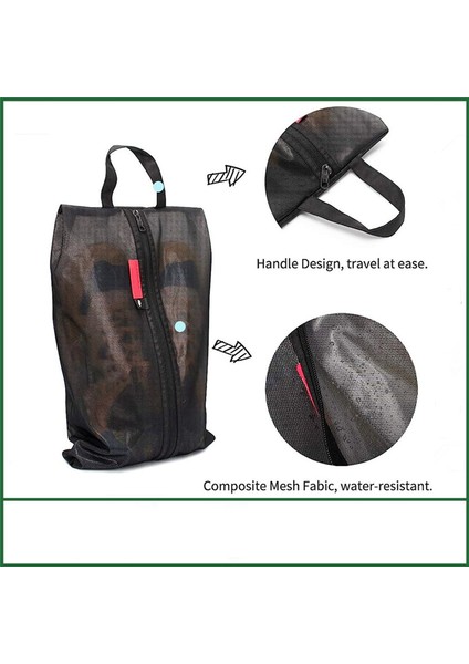 Suya Dayanıklı Seyahat Ayakkabı Çantaları, Erkekler ve Kadınlar Için Fermuarlı Depolama Organizatör Çantası (Yurt Dışından) modelleri