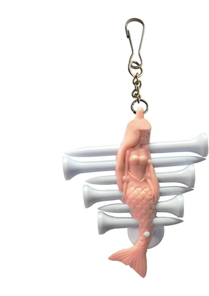 Aşıklar Mavi Için Premium Tpe ve Plastiği Benimseyen Anahtarlık Denizkızı Anahtarlık Tasarımı ile Golf Topluğu Tutucu (Yurt Dışından)