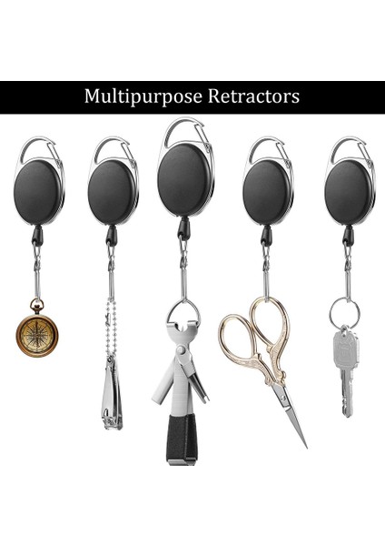 Balıkçılık Hızlı Düğüm Bağlama Aracı, Retraktör Combo Clippers ile 4'ü 1 Arada Fly Line Clippers, 3'lü Paket Içerir (Yurt Dışından) modelleri