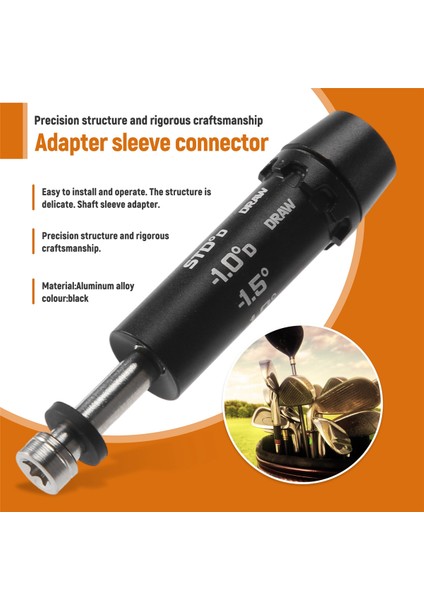 .335 Golf Mili Adaptör Kovanı No.1 Cobra Radspeed Speedzone Sürücüsü (Yurt Dışından) indirimleri