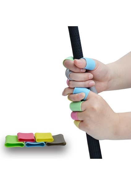 8 Adet/takım Golf Parmak Kaymaz Silikon Kol Koruyucu Kapak El Koruyucu Destek Kadın - Yeşil (Yurt Dışından) modelleri