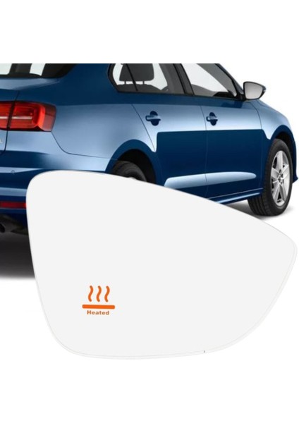 JETTA 2015-2018 MODEL ARASI UYUMLU SAĞ YOLCU TARAFI DIŞ AYNA CAMI ELEKTRİKLİ ISITMALI