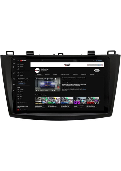 Mazda 3 (2011-2014) Android 14 Multimedya Carplay 10 Inch 8 GB Ram / 128 GB Hafıza CRV-4596XAA