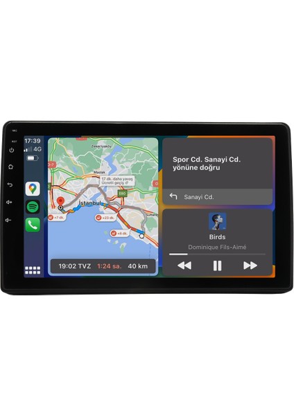 Ford Transit (2019-2024) Android 14 Multimedya Carplay 10 Inch 8 GB Ram / 128 GB Hafıza CRV-4127XAA