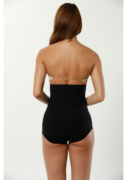 1234 Lazer Kesim Dikişsiz Yüksek Bel Hayalet Kadın Slip Korse indirimleri