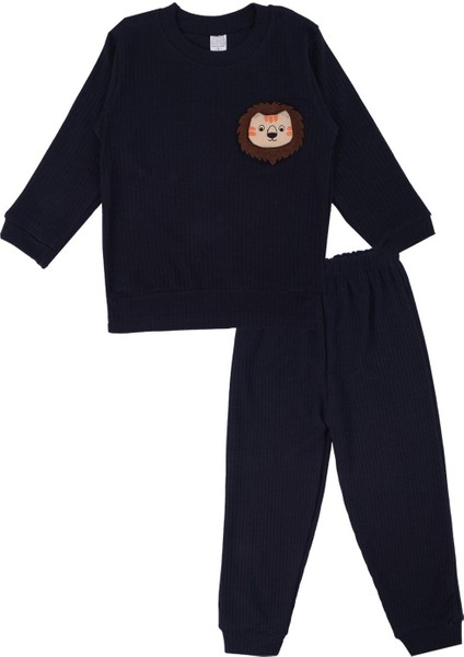 Hayvan Aksesuarlı 2'li Pijama Takımı