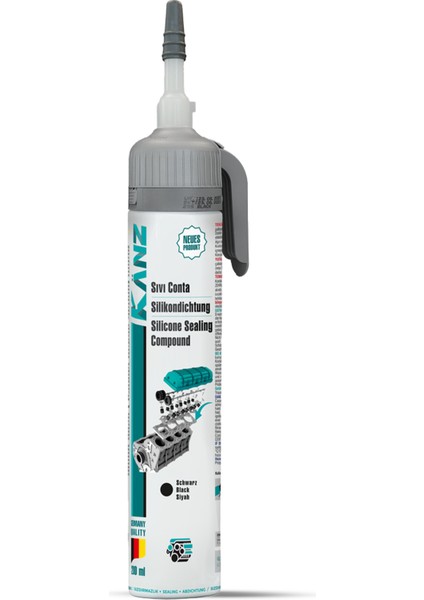 Sıvı Conta Siyah 200 ml