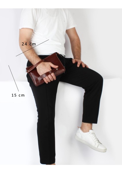 Siyah Deri El Çantası 122
