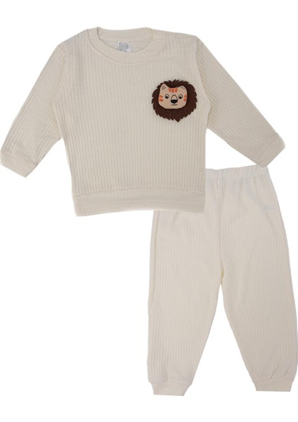 Hayvan Aksesuarlı 2'li Pijama Takımı