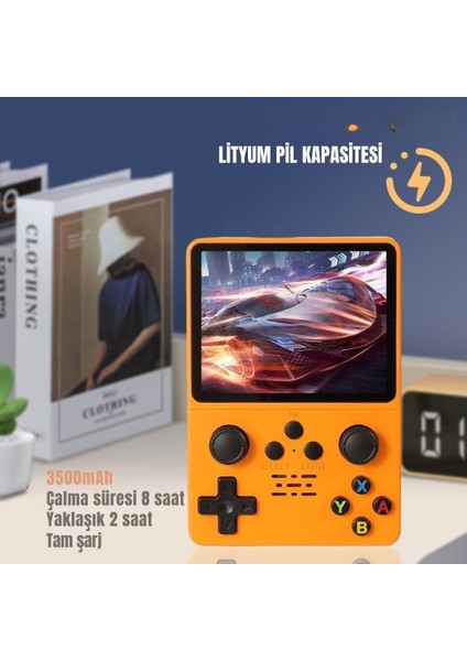 Plus Taşınabilir Mini Klasik Retro El Video Atarisi Siyah