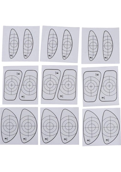 9 Hedef Üniversal Bantlar - Ahş Için, (Yurt Dışından)