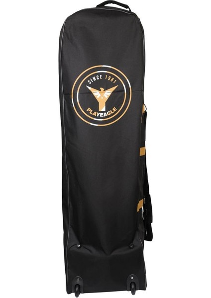 Katlanır Golf Çantası Taşıma Uçak Tekerlekleri Kılıfı ve Kodlu Altın (Yurt Dışından)
