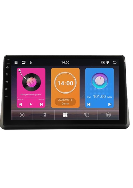 Renault Master (2020-2024) Android 14 Multimedya Carplay 10 Inch 8 GB Ram / 128 GB Hafıza CRV-4609XAA