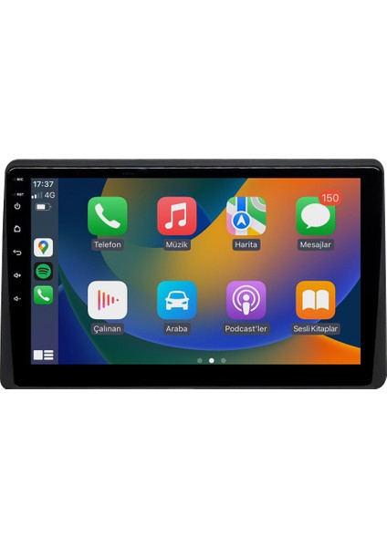 Renault Express (2021-2024) Android 14 Multimedya Carplay 10 Inch 8 GB Ram / 128 GB Hafıza CRV-4610XAA