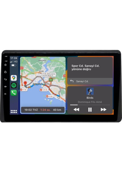 Renault Express (2021-2024) Android 14 Multimedya Carplay 10 Inch 8 GB Ram / 128 GB Hafıza CRV-4610XAA