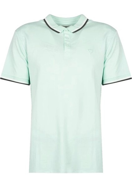 Erkek Ss Sports Pique Polo Yaka Yeşil T-Shirt