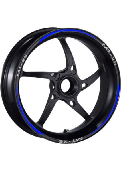 Reflektör Mavi Yamaha Mt-25 Uyumlu Jant Şeridi fiyatları