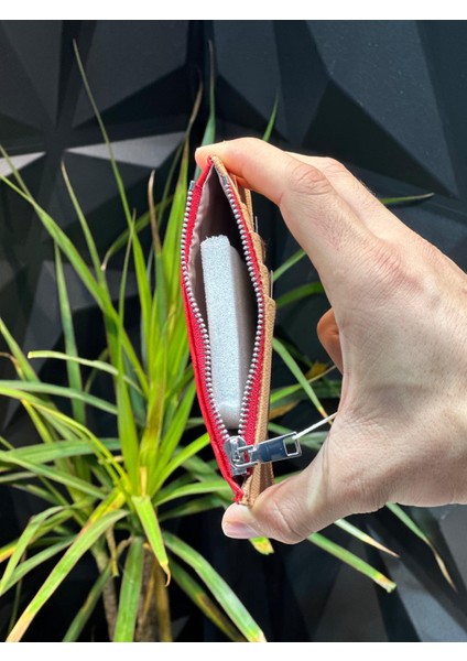 Unisex Kart Bölmeli Çok Gözlü Fermuarlı Kartlık Cüzdan VLS.CZDN.0018