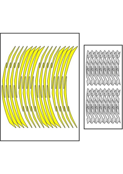 Yamaha 1 Set Jant Şeridi