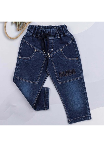 YAVRU5355 YAVRU5355 Pantolon Kot Erkek 8-12 Yaş - Siyah - 9-10 Yaş
