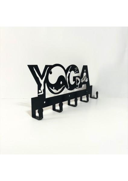 Metal Dekoratif Yoga Desenli Anahtarlık Askısı fiyatları