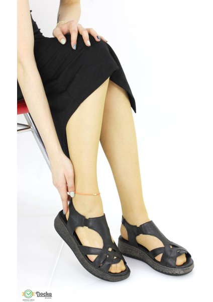 Kadın Deri Ortopedik Sandalet M25/YS-ERİCA indirimleri