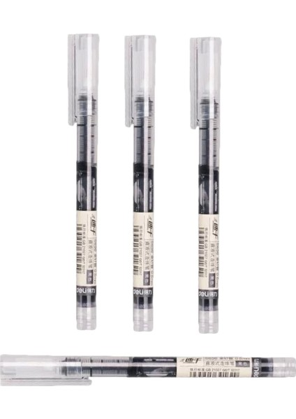 Zuıxua C3533 0 5 mm Uç Roller Pen Siyah 4 Adet