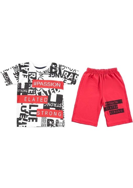 402668 Kaprili Takım - Kırmızı - 5-6 Yaş